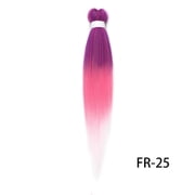 XmhyTop 3PCS 26 Inch Pre-Stretched Synthetic Braiding Hair Extensions, Hot Water Setting for Durable, Easy-Style Looks, FR-N