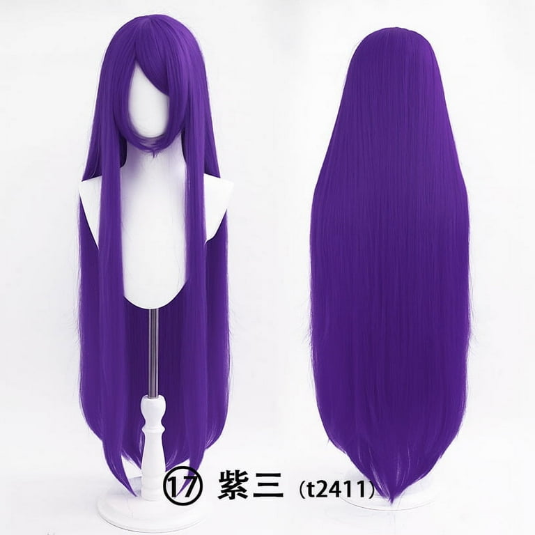 XmhyTop 40-Inch (100cm) Long Straight Anime-Style Cosplay Wig