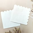 thumbnail image 1 of XmhyTop 50pcs Napkin 2-Ply Napkins Folded 4.92 x 4.92 Inches Disposable Napkins for Dinner Wedding Birthday Party Bridal (White), 1 of 4