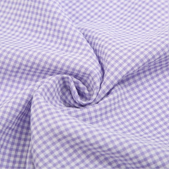XmhyTop-A 1 Yard Fabric 150cm Wide Poly Cotton Blend for Sewing & Quilting, Craft Fabric for Clothing Home Decor Projects,Purple