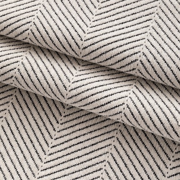 XmhyTop-A 1 Yard Herringbone Fabric Textured Twill Weave Polyester Fabric for Furniture Chair Couch DIY Projects,Beige