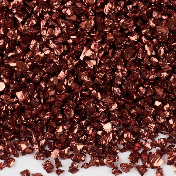 XmhyTop-A 100g Decorative Glass Stones - Crushed Glass for Crafts, Resin Art Glitter, Vase Filler Glass Stones, Irregular Broken Glass, Epoxy Resin Mix-Ins, Decorative Glass Chips,S31