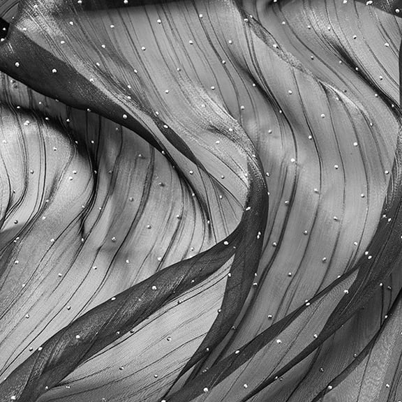 XmhyTop-A 100x150cm Rhinestone Fabric Sheet Sparkly Fabric for DIY Dress Patches, Wedding Decorations, Craft Projects,Black