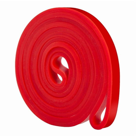 XmhyTop-A 15-35LB Exercise Resistance Bands Set Heavy Duty Elastic Training Bands for Home Gym Workouts, Portable Strength Mobility Training Equipment,Red