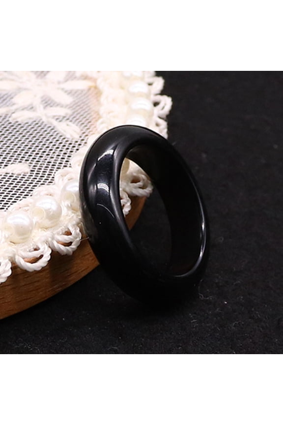 -A 2 Pack Natural Crystal Rings Set-Size 17 Stone Rings, Boho Statement Rings, Handcrafted Jewelry,S24