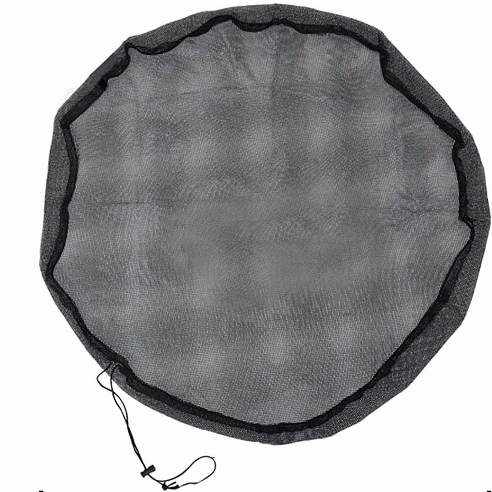 XmhyTop-A 2 Pcs Rain Barrel Cover, 30cm Mesh Cover Rain Barrel Netting ...