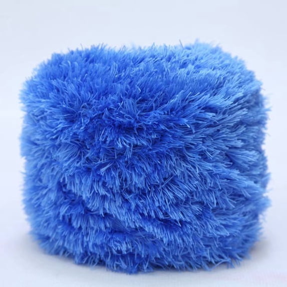 XmhyTop-A 200g Plush Fur Yarn Ultra Fluffy DIY Craft Yarn for Luxury Decor & Handmade Projects,P23