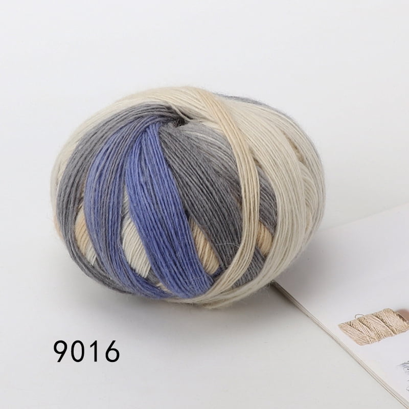 XmhyTop-A 200g Rainbow Gradient Fancy Yarn Multicolor Soft Yarn for ...