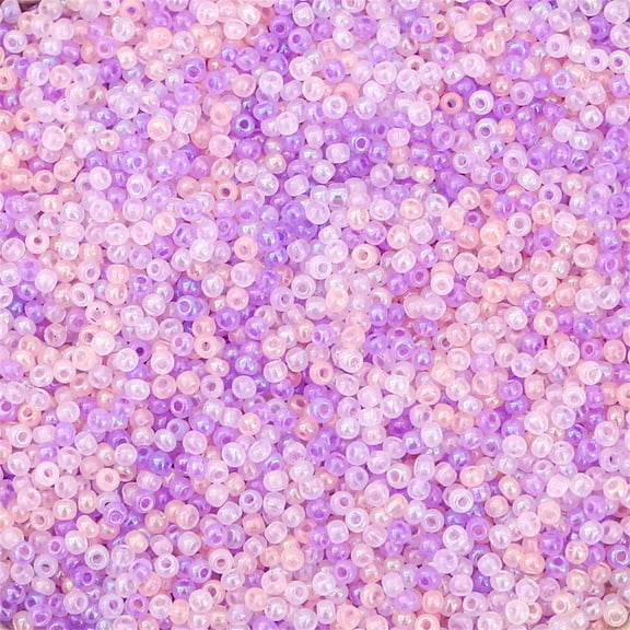 XmhyTop-A 220pcs 3mm Glass Seed Beads Jewelry Making Supplies for Bracelets, Necklaces, Earrings & DIY Crafts,M32