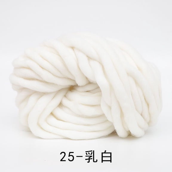 XmhyTop-A 250g Chunky Knit Yarn Super Bundle Extra Thick Hand Knitting & Crochet Yarn for Quick DIY Crafts Home Decor Projects,C24
