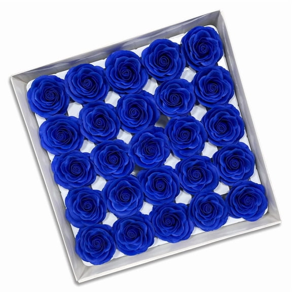 XmhyTop-A 25Pcs Realistic Soap Flowers Soap Roses for Wedding Party Decor, Artificial Flower Bath Gift,F53