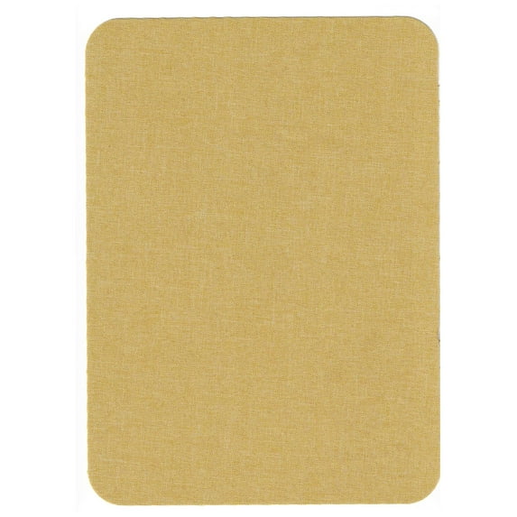 XmhyTop-A 2Pcs Linen Repair Patches Self-Adhesive Fabric Patch Yellow 20x28cm for Car Seat Tote Bag Furniture