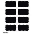 thumbnail image 1 of XmhyTop-A 40 pieces of black chalkboard labels, suitable for Mason jars and glass bottles,1.93 L x 1.34 W, 1 of 4