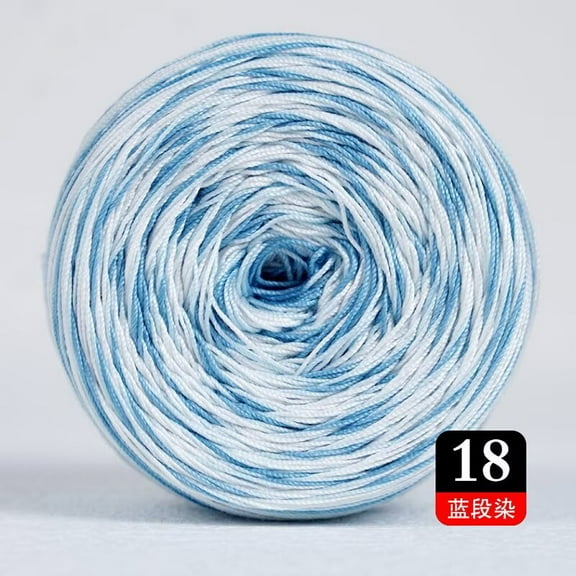 XmhyTop-A 50g Multicolor Crochet Thread Premium Cotton Thread for Detailed Handwork, Versatile Threadart Crochet Supplies,M18