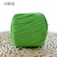 thumbnail image 1 of XmhyTop-A 80g Multicolor Crochet Thread Premium Cotton Thread for Detailed Handwork, Versatile Threadart Crochet Supplies,Light Green, 1 of 3