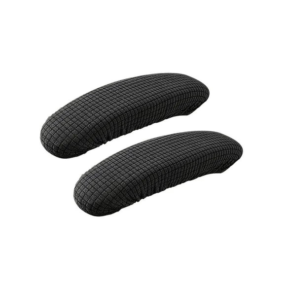 XmhyTop-A Armrest Covers - Office Chair Armrest Covers, Elastic Removable Arm Protectors & Chair Hand Rest Covers - 1 Pair,Black