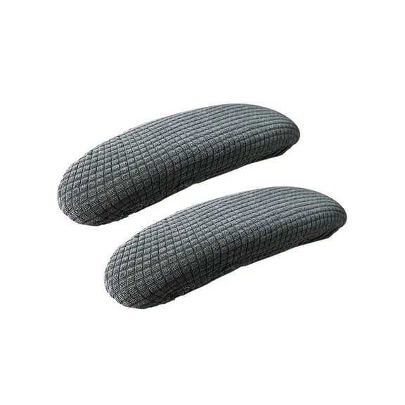 XmhyTop-A Armrest Covers - Office Chair Armrest Covers, Elastic Removable Arm Protectors & Chair Hand Rest Covers - 1 Pair,Dark Grey