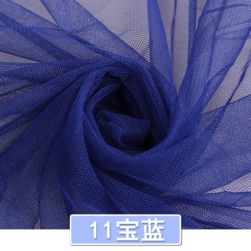 XmhyTop-A Breathable Mesh Fabric Sheet 100x160cm DIY Sewing Mesh Netting Cloth for Craft, Organizer Bags, Sports Home Projects,Dark Blue