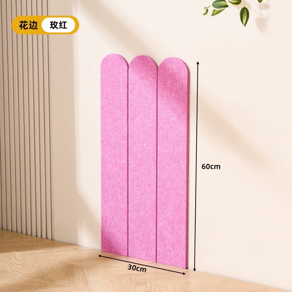 XmhyTop-A Cat Wall Scratcher 60x30cm Self-Adhesive Felt Cat Scratch Pad, Furniture Protector for Sofa Door, Indoor Cat Scratching Mat,Pink
