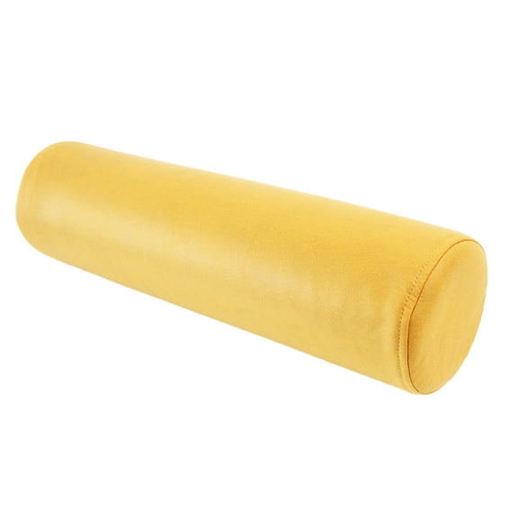 XmhyTop-A Cervical Neck Roll Pillow for Sleeping, Decorative Cylinder Bolster Pillow, Supportive Bed Rest Pillow, 40x12x12cm, 1-Piece,Style B,Yellow