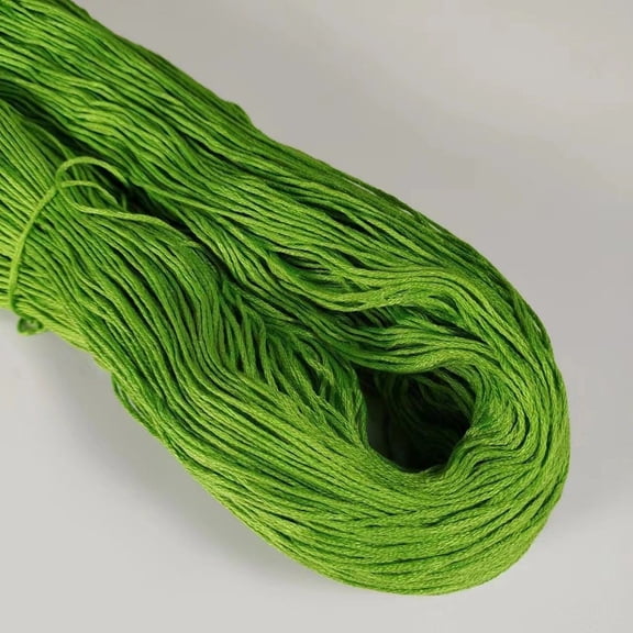 XmhyTop-A Embroidery Floss 1-Pcs Polyester Hand Embroidery Thread, Ideal for Cross Stitch & DIY Embroidery Projects, Premium Sewing Supply,Light Green