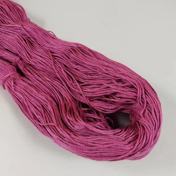 XmhyTop-A Embroidery Floss 1-Pcs Polyester Hand Embroidery Thread, Ideal for Cross Stitch & DIY Embroidery Projects, Premium Sewing Supply,Dark Pink