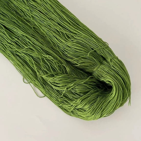 XmhyTop-A Embroidery Floss 1-Pcs Polyester Hand Embroidery Thread, Ideal for Cross Stitch & DIY Embroidery Projects, Premium Sewing Supply,Green A