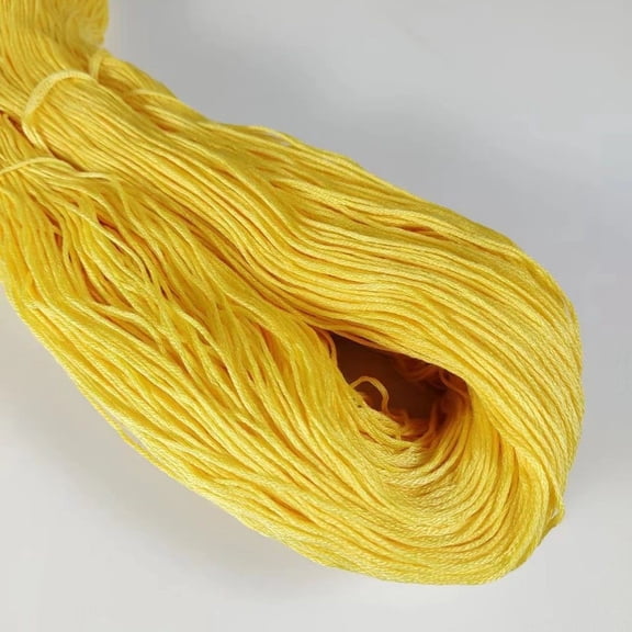 XmhyTop-A Embroidery Floss 1-Pcs Polyester Hand Embroidery Thread, Ideal for Cross Stitch & DIY Embroidery Projects, Premium Sewing Supply,Yellow