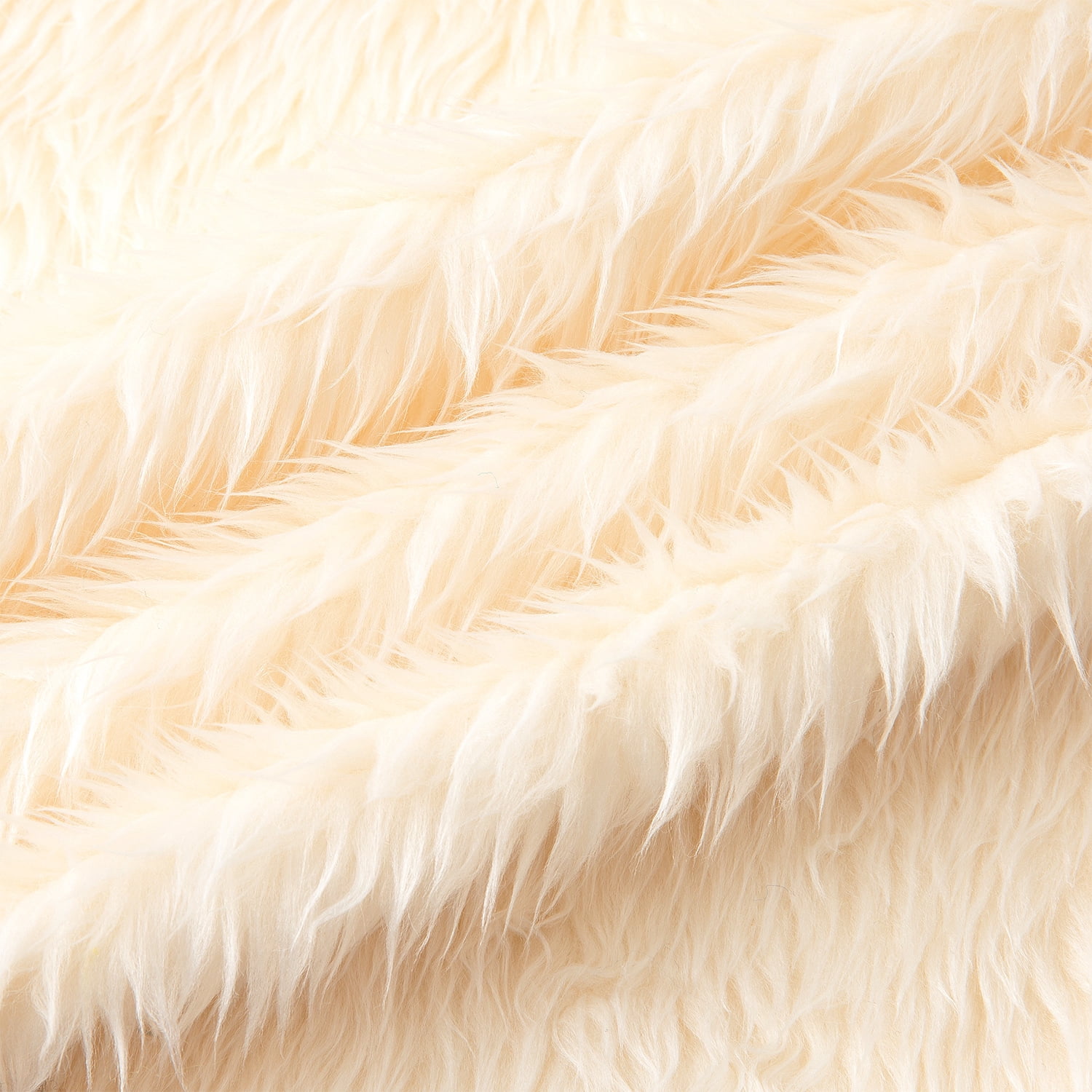 XmhyTop-A Faux Fur Fabric 1 Piece 90*160cm Plush Costume Fabric Soft Polyester Upholstery Home Decor Fabric, Shaggy Fluffy Fabric for Crafts, Sewing DIY Projects,F26