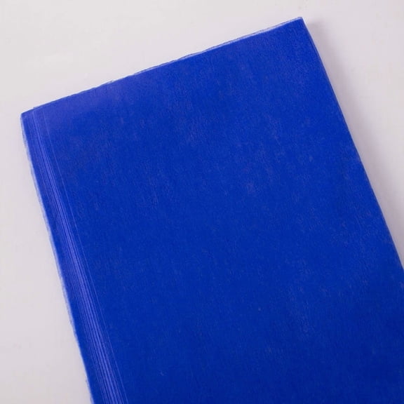 XmhyTop-A Floral Gift Wrap Paper 3-Pack 48x48cm Cotton Floral Paper for Wedding & Holiday, Non Woven Wrapping Paper for Gift DIY Crafts,Drak Blue