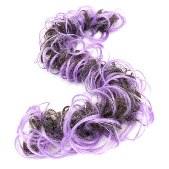 XmhyTop-A Hairpieces 1pc 80cm Large Hair Bun, Fake Hair Bun & Hair Donut, High-Temperature Fiber for Natural Updos, Suitable for Thick/Fine Hair & Wedding Styling,H20