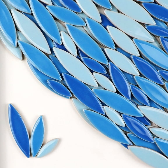 XmhyTop-A Irregular Mosaic Pieces 200g DIY Mosaic Tiles for Crafts, Home Wall Decoration, Handmade Art Supplies for Hobby Arts,Style A02