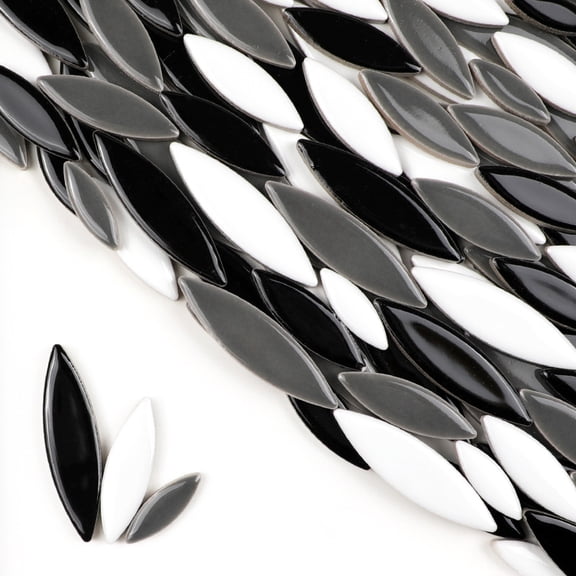 XmhyTop-A Irregular Mosaic Pieces 200g DIY Mosaic Tiles for Crafts, Home Wall Decoration, Handmade Art Supplies for Hobby Arts,Style A06