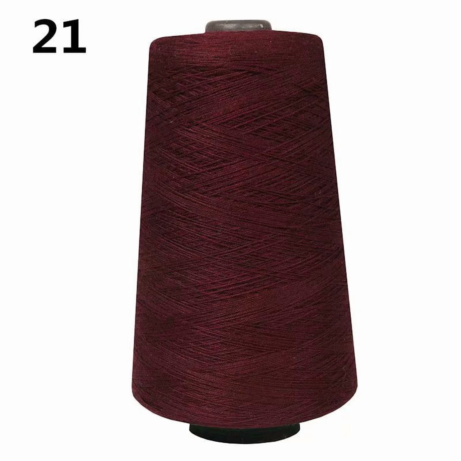 XmhyTop-A Knitting Yarn Crochet Yarn 500g, Blended Fabric Crochet Line Top Thread for Knitting, Beginner Friendly Yarn for Sweaters Blankets Scarves,Black Red