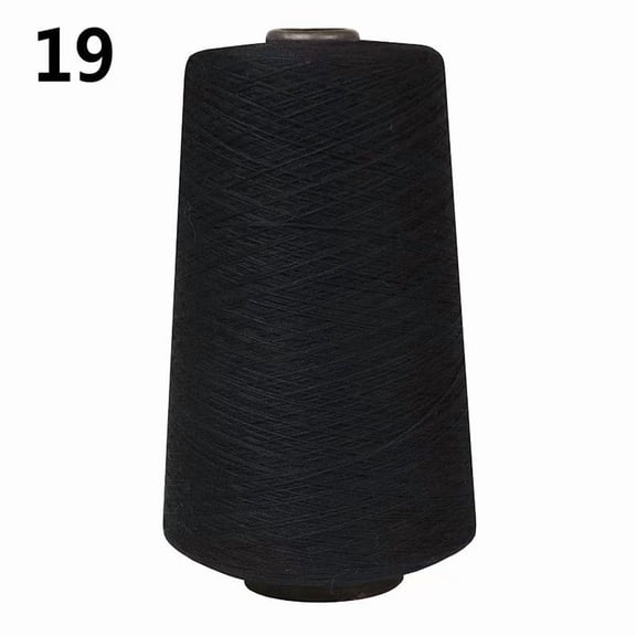 XmhyTop-A Knitting Yarn Crochet Yarn 500g, Blended Fabric Crochet Line Top Thread for Knitting, Beginner Friendly Yarn for Sweaters Blankets Scarves,Black