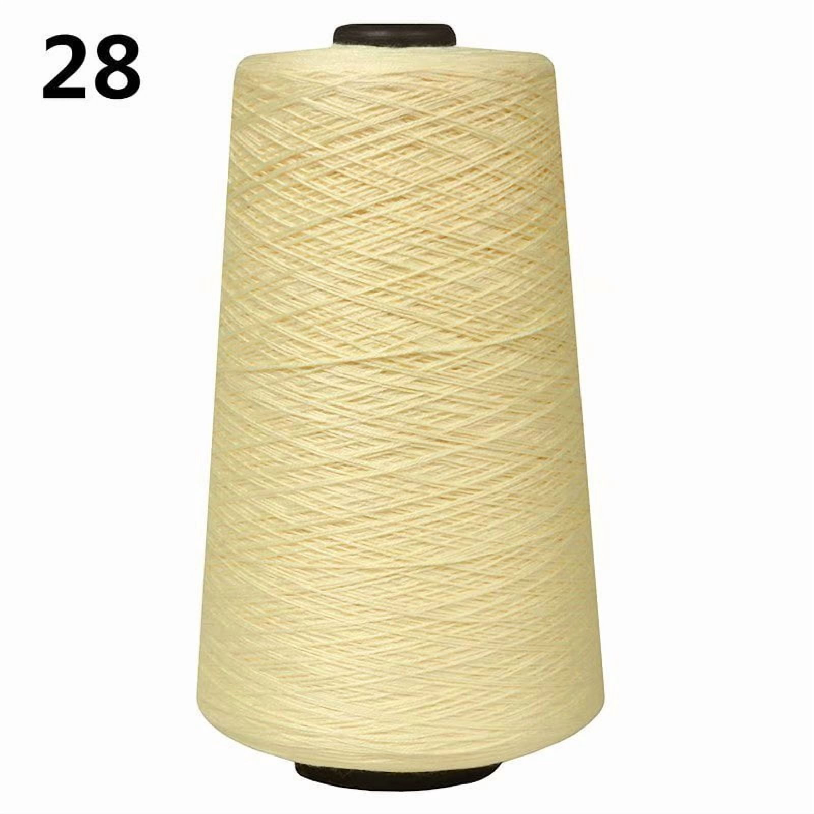 XmhyTop-A Knitting Yarn Crochet Yarn 500g, Blended Fabric Crochet Line Top Thread for Knitting, Beginner Friendly Yarn for Sweaters Blankets Scarves,Light Yellow