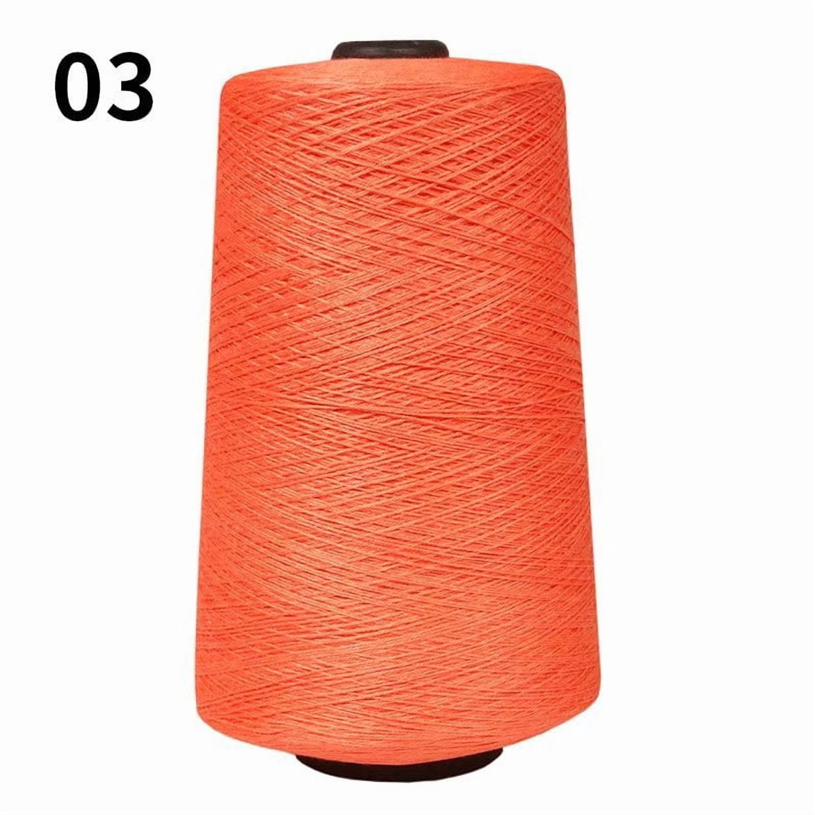 XmhyTop-A Knitting Yarn Crochet Yarn 500g, Blended Fabric Crochet Line Top Thread for Knitting, Beginner Friendly Yarn for Sweaters Blankets Scarves,Orange Red