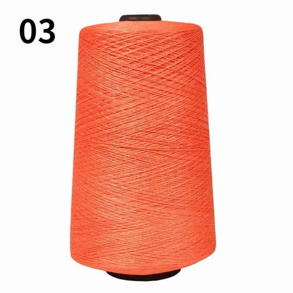 XmhyTop-A Knitting Yarn Crochet Yarn 500g, Blended Fabric Crochet Line Top Thread for Knitting, Beginner Friendly Yarn for Sweaters Blankets Scarves,Orange Red