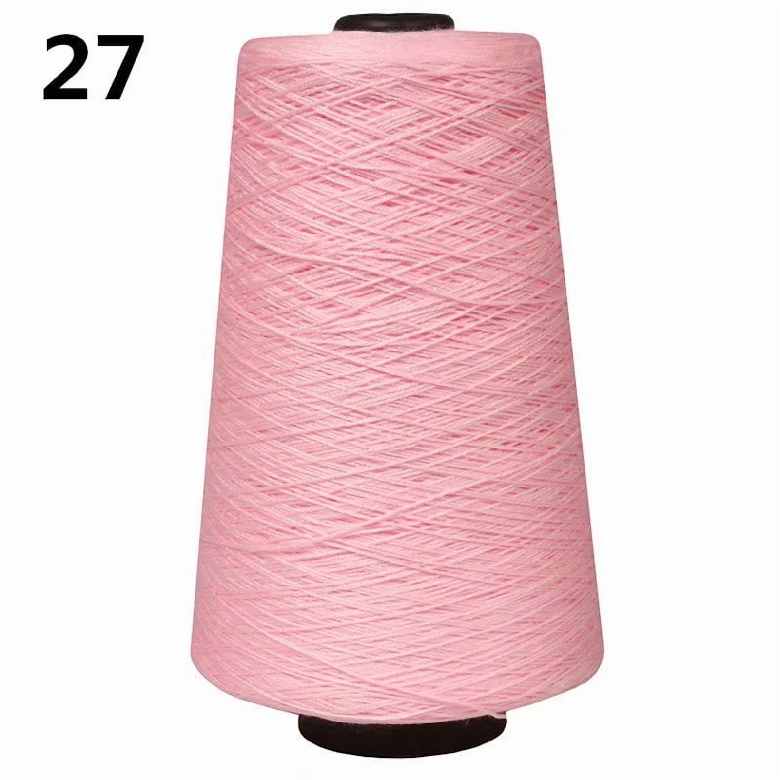 XmhyTop-A Knitting Yarn Crochet Yarn 500g, Blended Fabric Crochet Line Top Thread for Knitting, Beginner Friendly Yarn for Sweaters Blankets Scarves,Pink