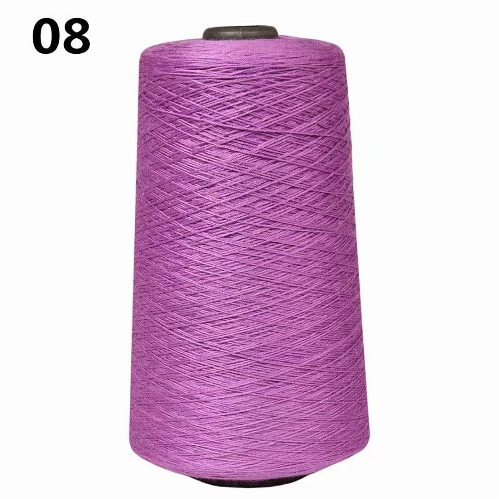 XmhyTop-A Knitting Yarn Crochet Yarn 500g, Blended Fabric Crochet Line Top Thread for Knitting, Beginner Friendly Yarn for Sweaters Blankets Scarves,Purple