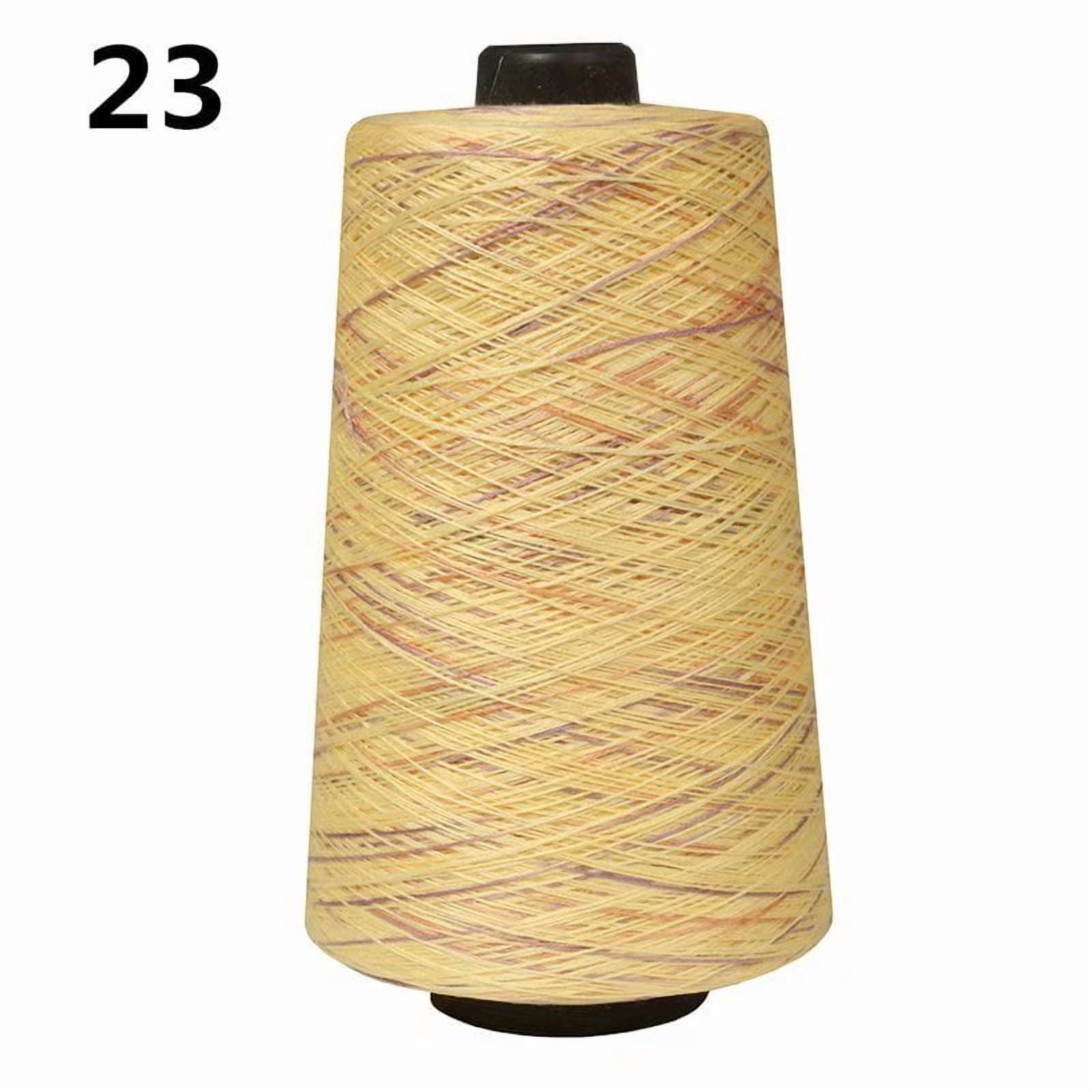 XmhyTop-A Knitting Yarn Crochet Yarn 500g, Blended Fabric Crochet Line Top Thread for Knitting, Beginner Friendly Yarn for Sweaters Blankets Scarves,Yellow Purple