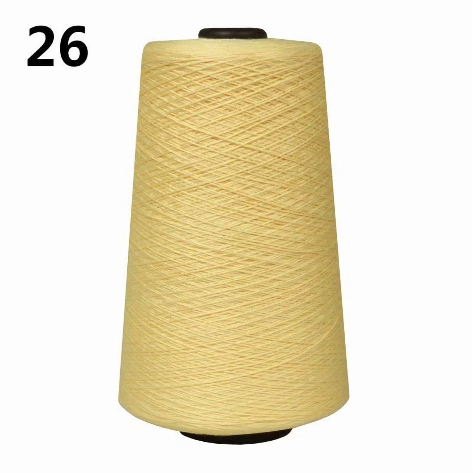 XmhyTop-A Knitting Yarn Crochet Yarn 500g, Blended Fabric Crochet Line Top Thread for Knitting, Beginner Friendly Yarn for Sweaters Blankets Scarves,Yellow