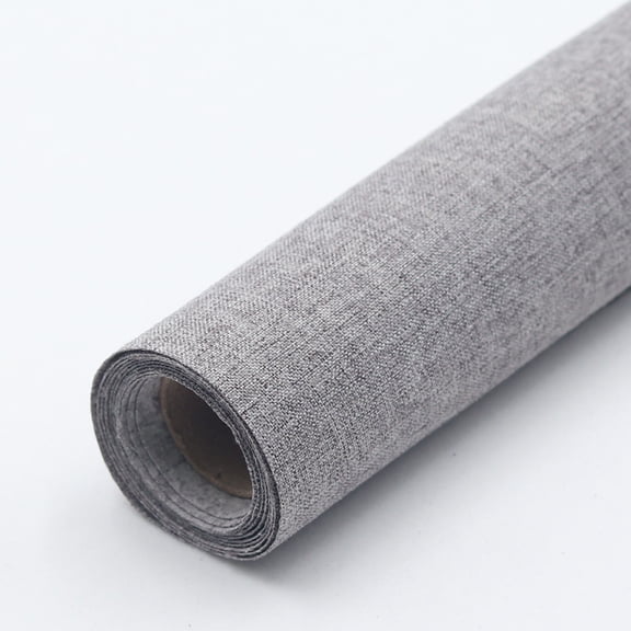 XmhyTop-A Linen Repair Patch 50*145cm Fabric Repair Patch, Self-Adhesive Furniture Repair Patch, Couch Repair Patch for Sofas Clothing, 1 Piece,Style A,Grey