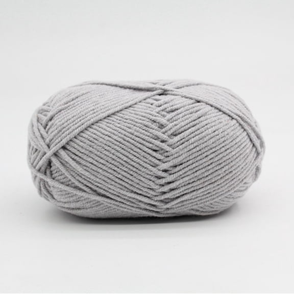 XmhyTop-A Milk Cotton Yarn - 100g Crochet Yarn Knitting Yarn, Beginner Crochet Yarn Soft, Premium Cotton Yarn for DIY Crafts, Scarves, Handmade Projects,M16