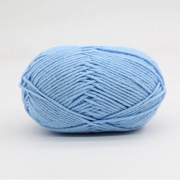 XmhyTop-A Milk Cotton Yarn - 100g Crochet Yarn Knitting Yarn, Beginner Crochet Yarn Soft, Premium Cotton Yarn for DIY Crafts, Scarves, Handmade Projects,M28