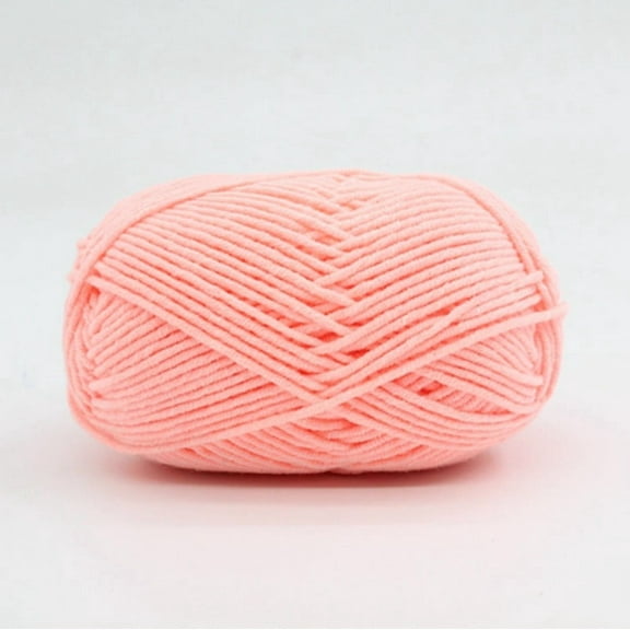 XmhyTop-A Milk Cotton Yarn - 100g Crochet Yarn Knitting Yarn, Beginner Crochet Yarn Soft, Premium Cotton Yarn for DIY Crafts, Scarves, Handmade Projects,M51