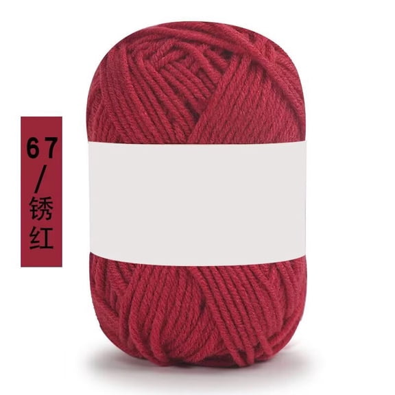 XmhyTop-A Milk Cotton Yarn 200g Blended Fabric Chunky Yarn, Soft Warm Bulky Yarn for Knitting/Crochet, Ideal for Sweaters, Hats, Scarves DIY Hand Woven Projects,Y57