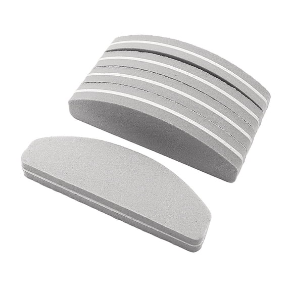 XmhyTop-A Nail File Strips, 10 Pcs Grey 92.81.2cm Buffing Blocks, Nail Files for Manicure Pedicure Nail Files