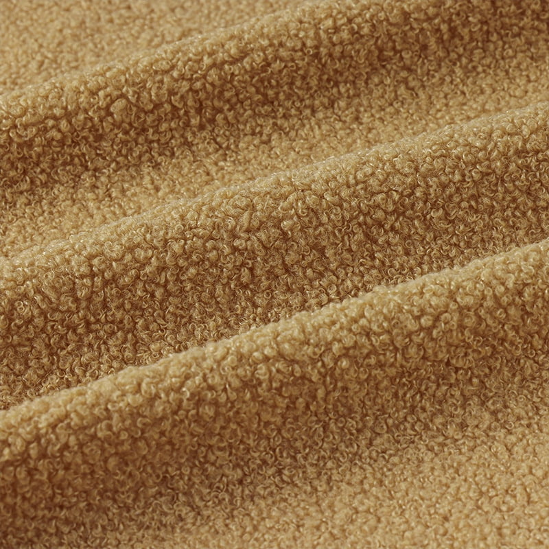 XmhyTop-A Plush Fabric, Faux Fur Fabric, Craft Fabric Sewing Supplies, 1 Yard Soft Polyester Material for DIY Crafts, Clothing Home Decor,F117