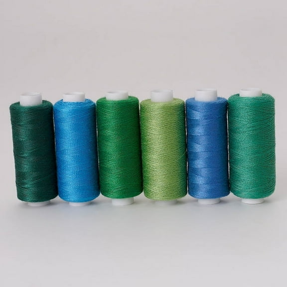 XmhyTop-A Quilting Thread 6-Piece Set, Durable Polyester Hand Quilting Thread, Suitable for Home Professional Quilting Projects, Essential Sewing Supplies,T05